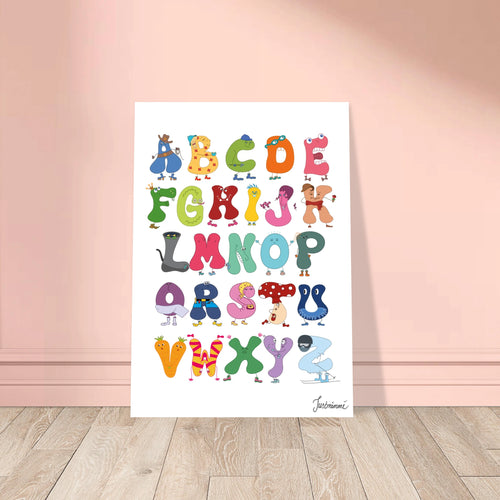 Alphabet (A-Z) — Poster