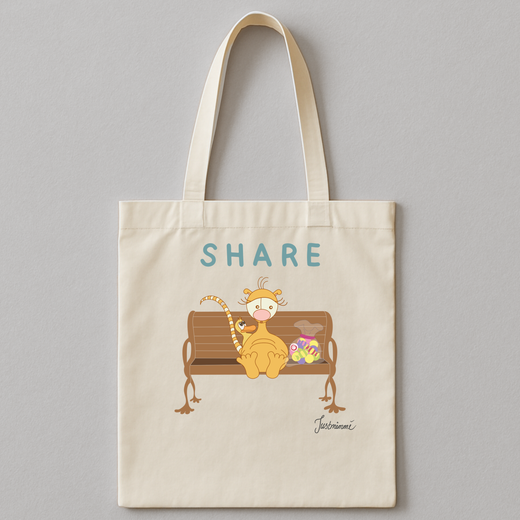 SHARE — Tote Bag
