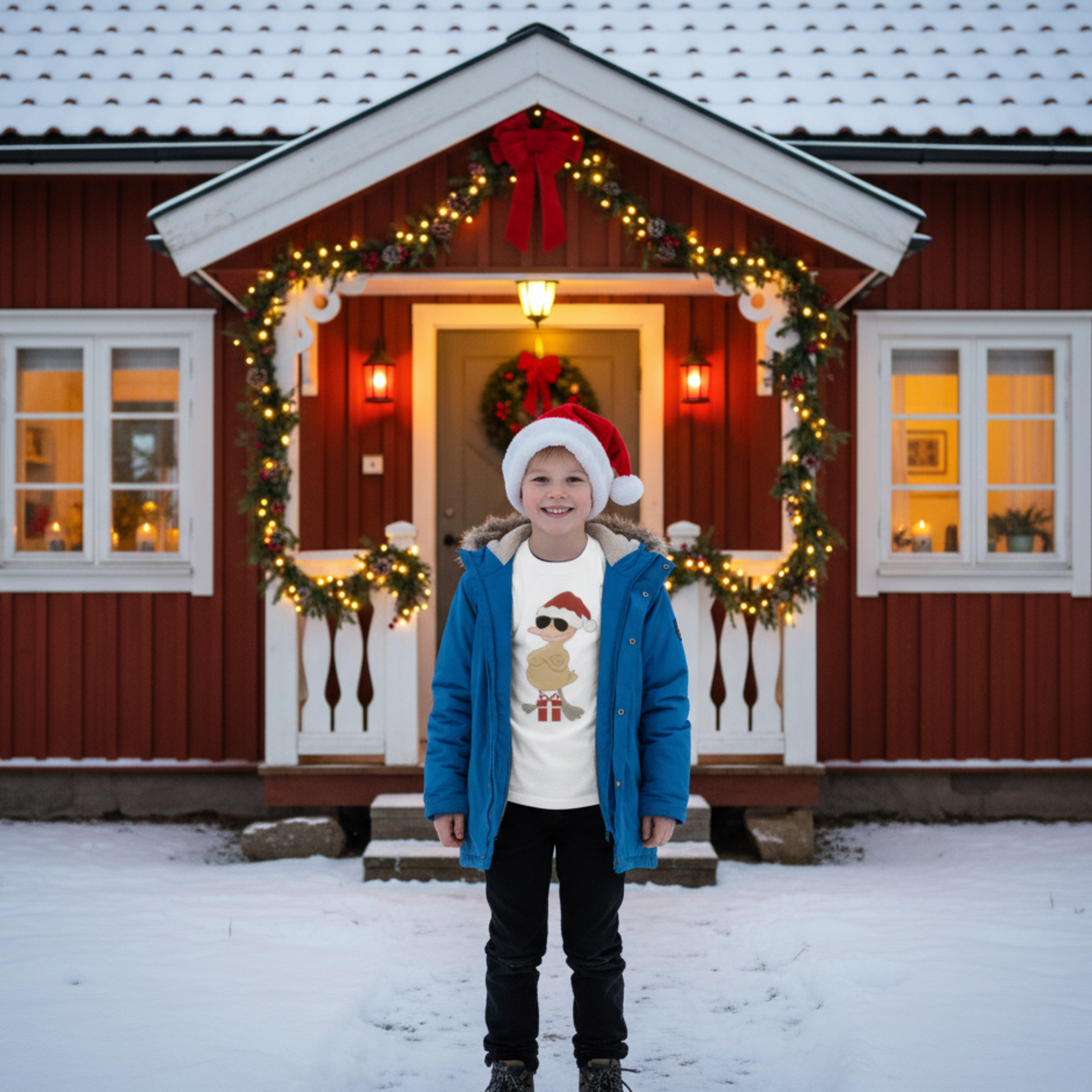 SANTA — Kids T-Shirt