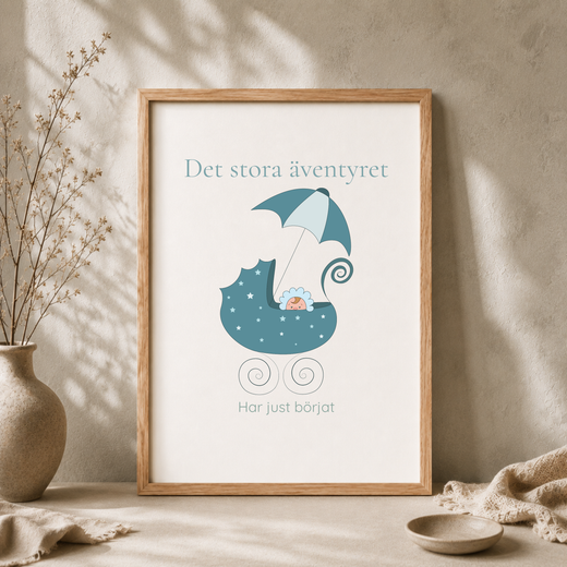 Det stora äventyret – A3-poster