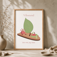 Vilostund – A3 poster