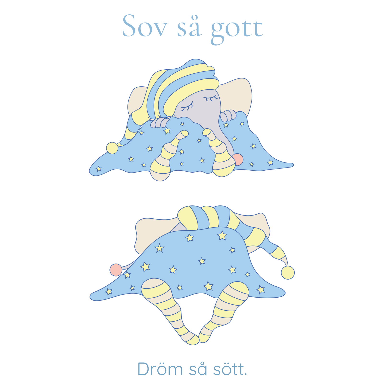 Dröm så sött – A3 poster