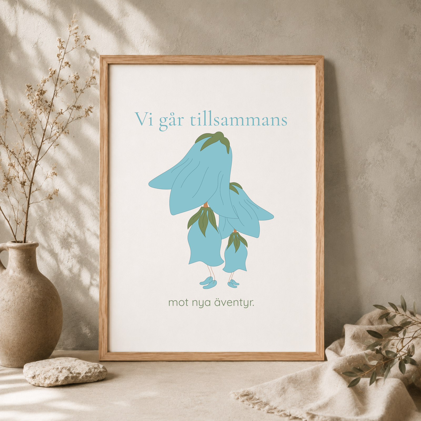 Vi går tillsammans – A3 poster