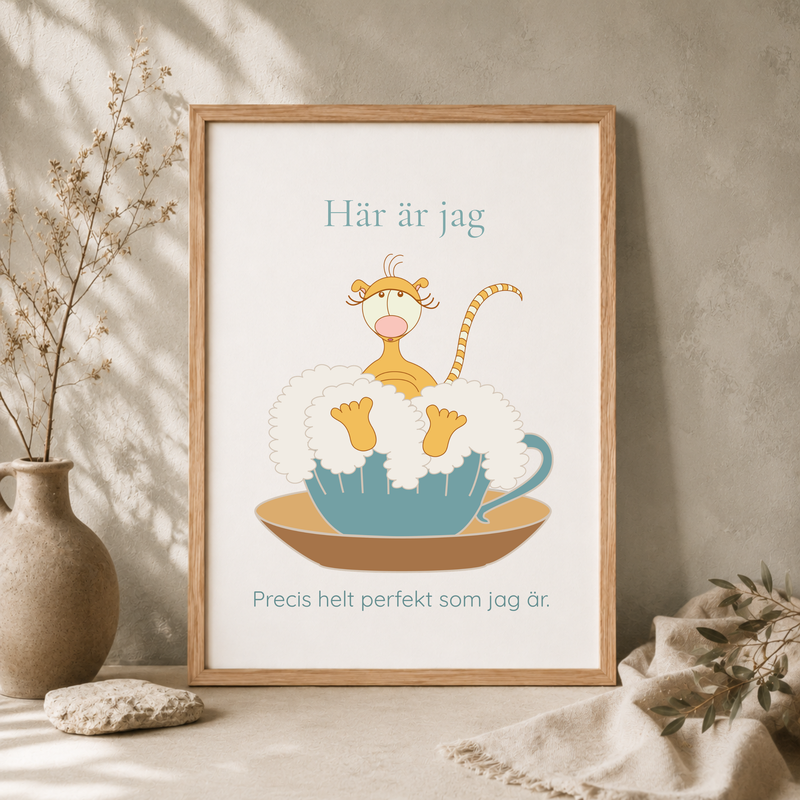 Här är jag – A3 poster