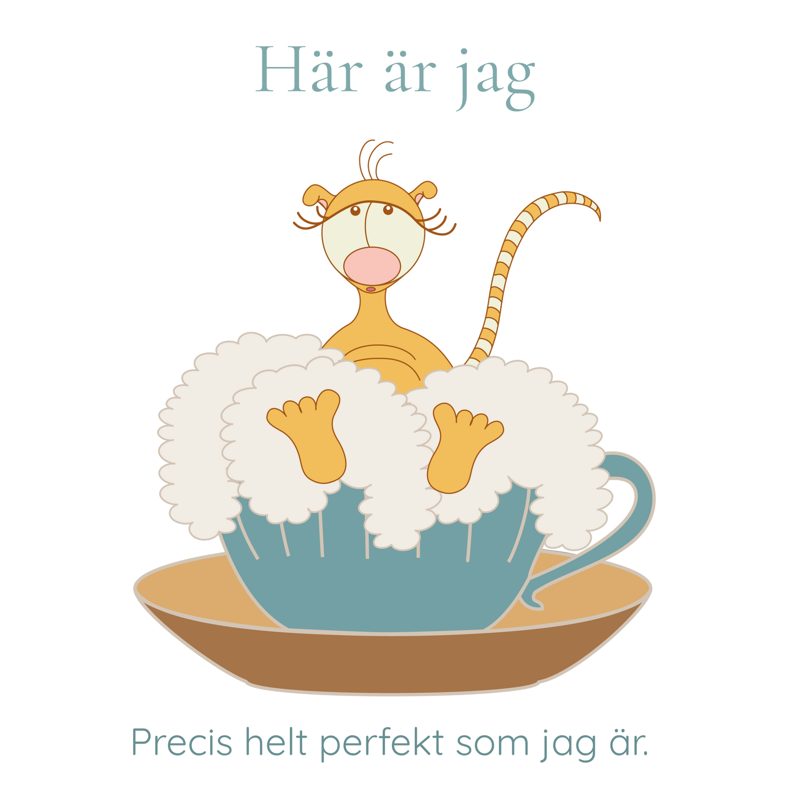Här är jag – A3 poster