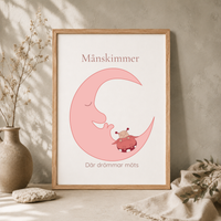 Månskimmer – A3-poster