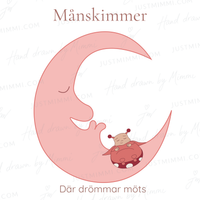 Månskimmer – A3-poster