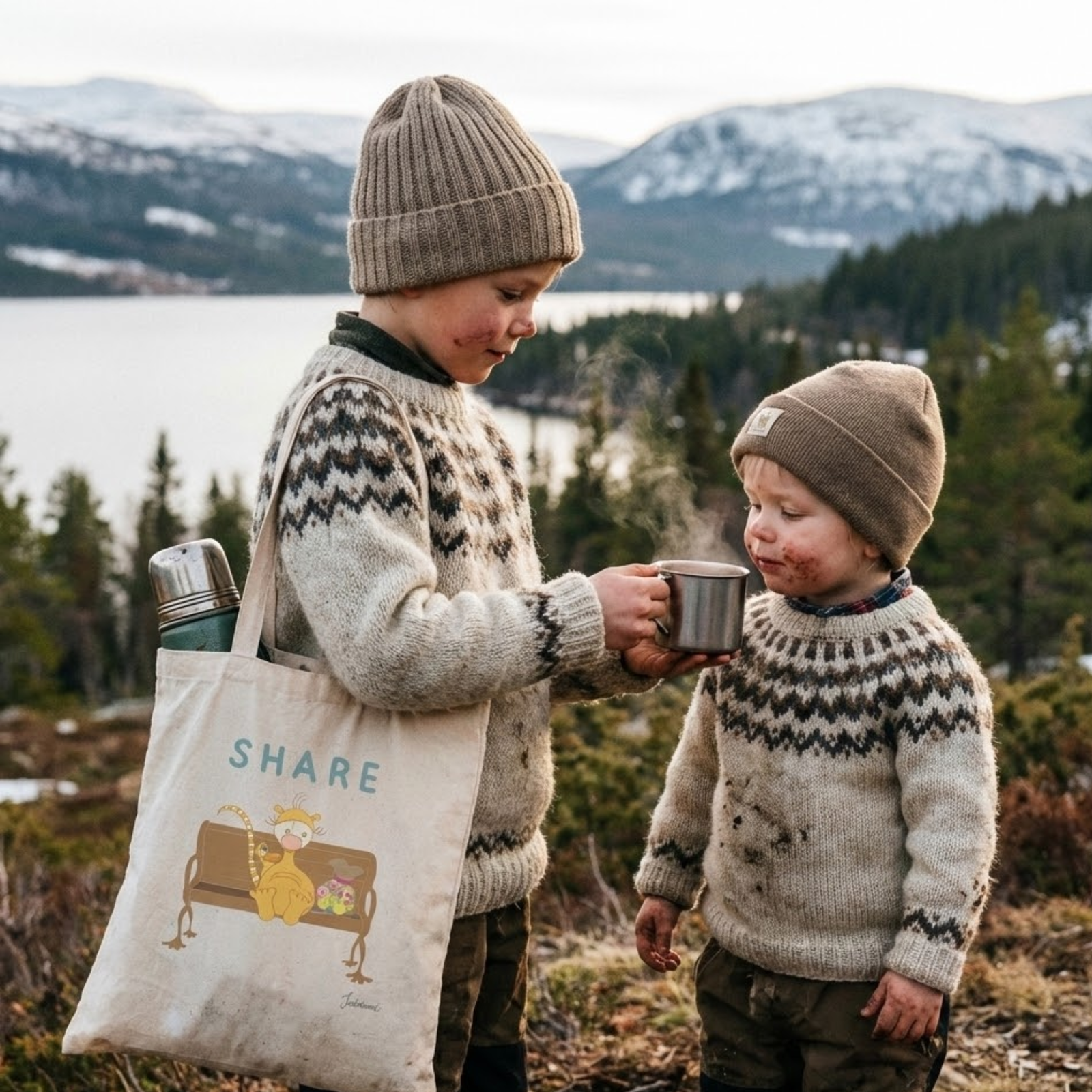 Share Totebag | Bloom | Justmimmi