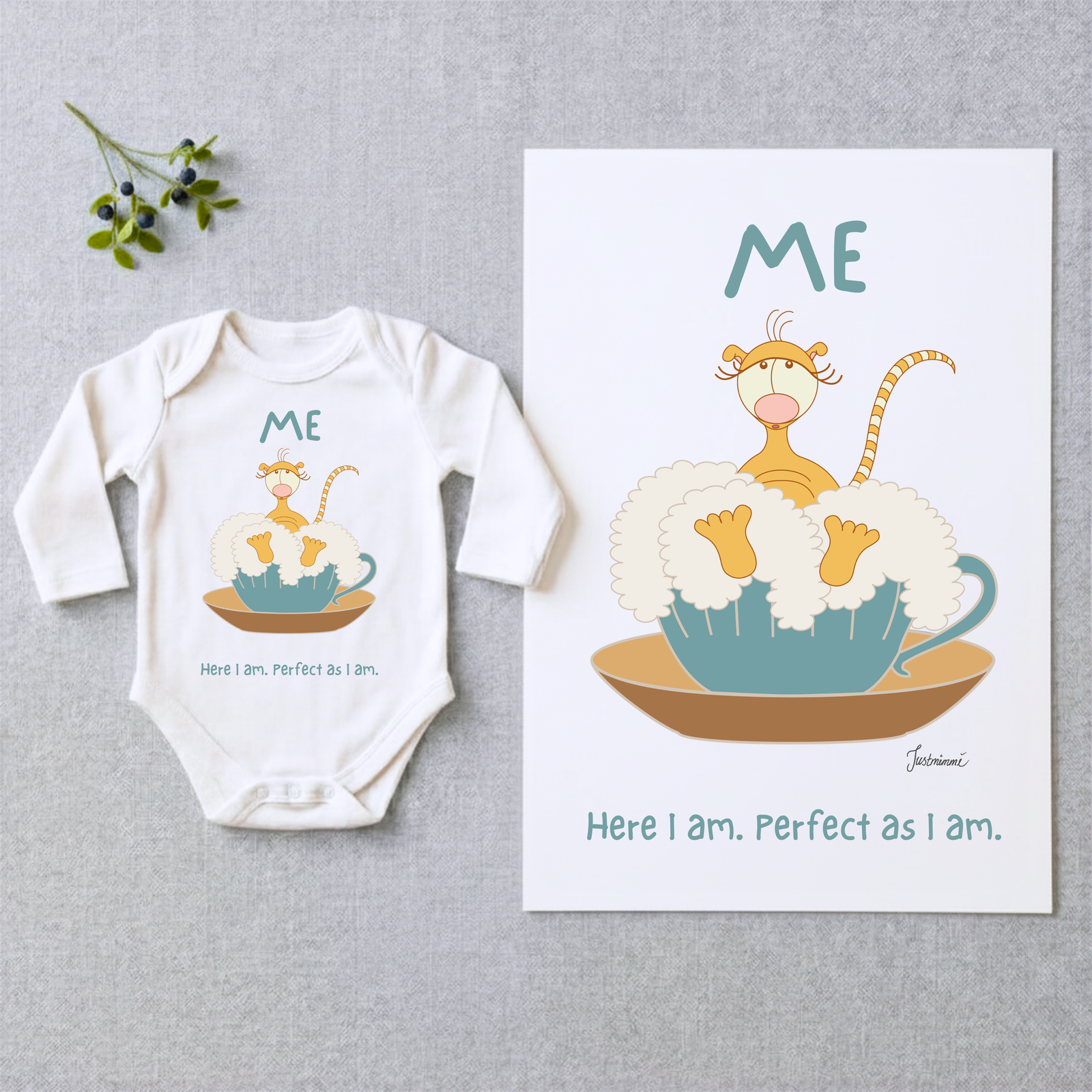 Bloom ME Newborn Gift Set | Justmimmi