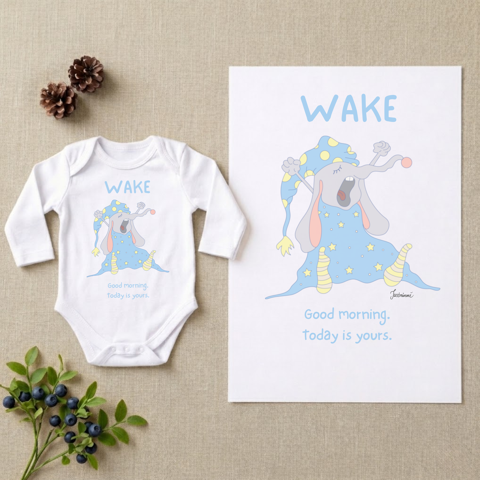 Bloom WAKE Newborn Gift Set | Justmimmi
