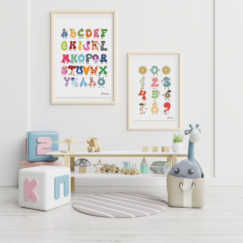 Swedish Alphabet (A-Ö) — Poster