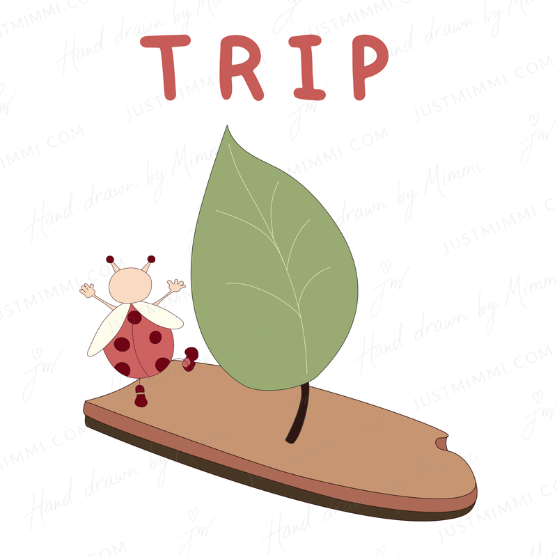 Trip Totebag | Bloom | Justmimmi