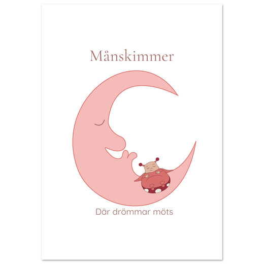 Månskimmer – A3-poster