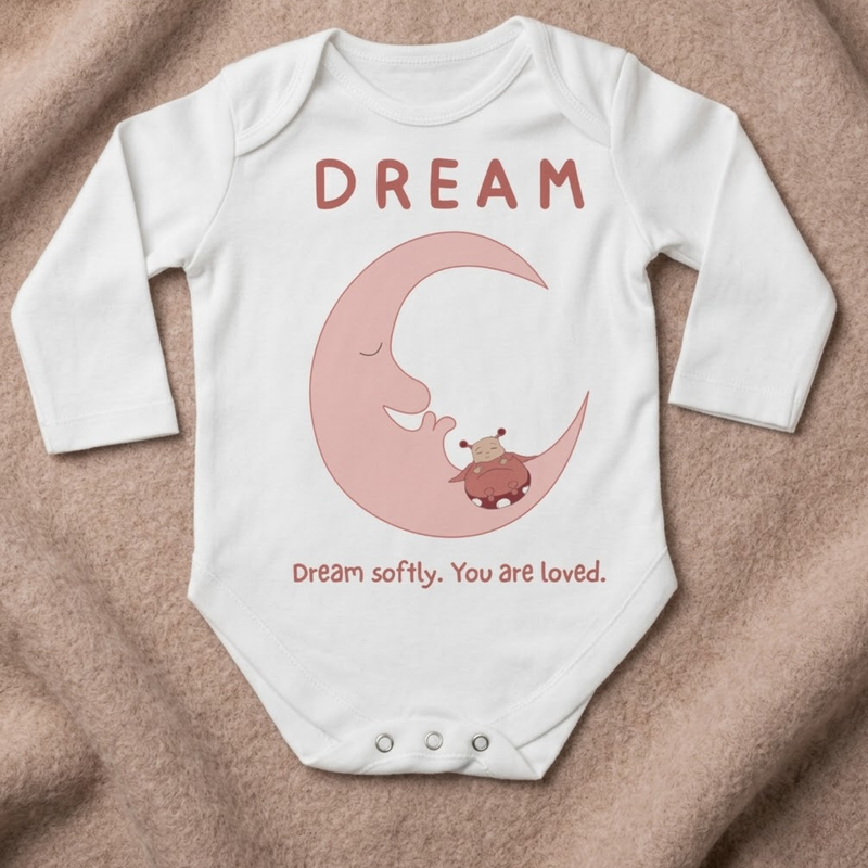 DREAM Baby Bodysuit | Bloom | Justmimmi (0-6 months)