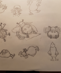 Sketch for the DREAM illustration by Justmimmi