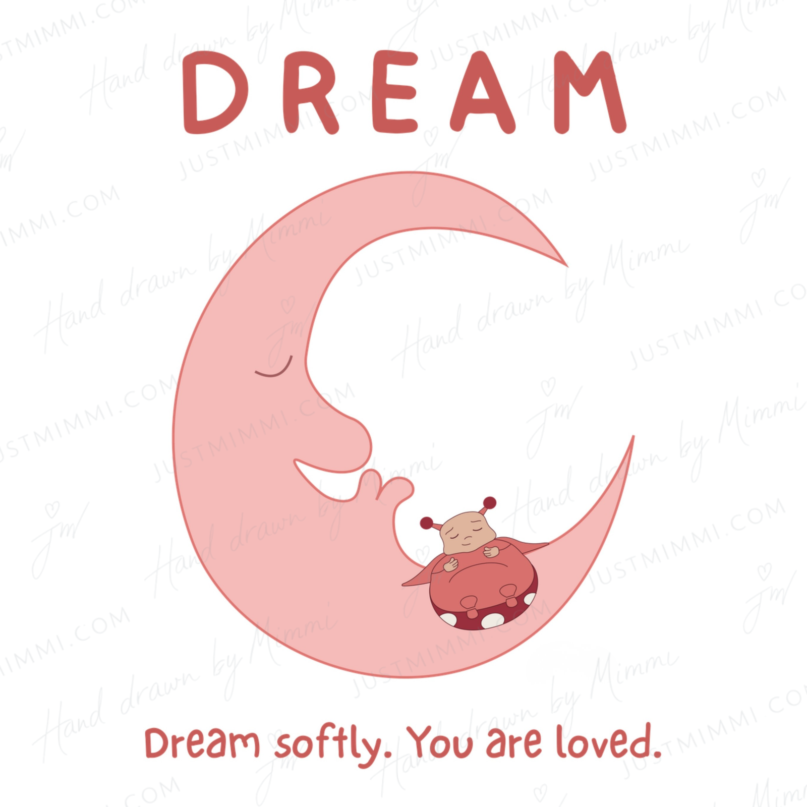 DREAM hand-drawn illustration by Justmimmi