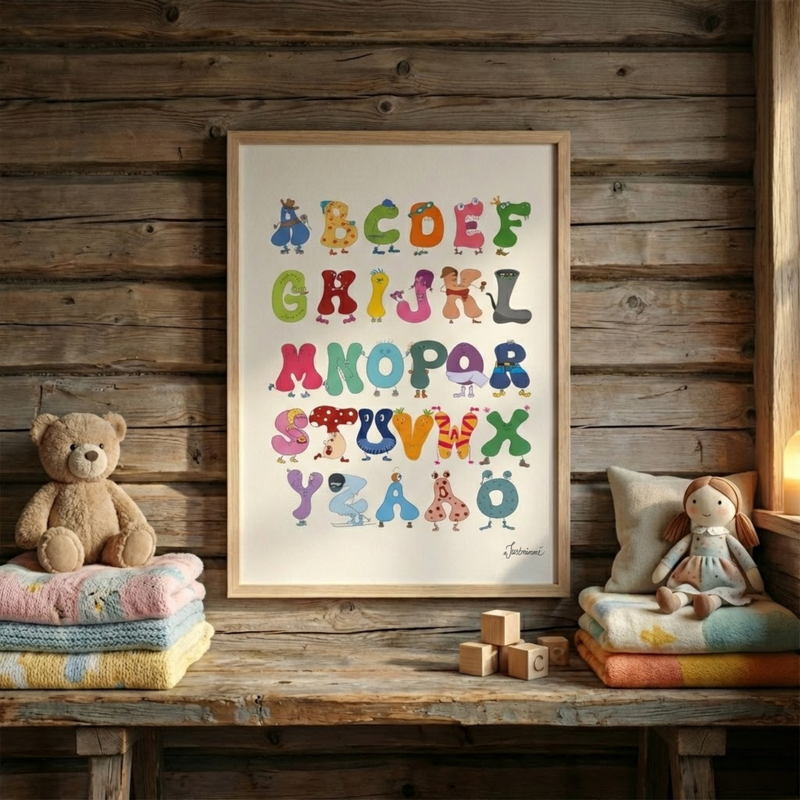 Swedish Alphabet (A-Ö)