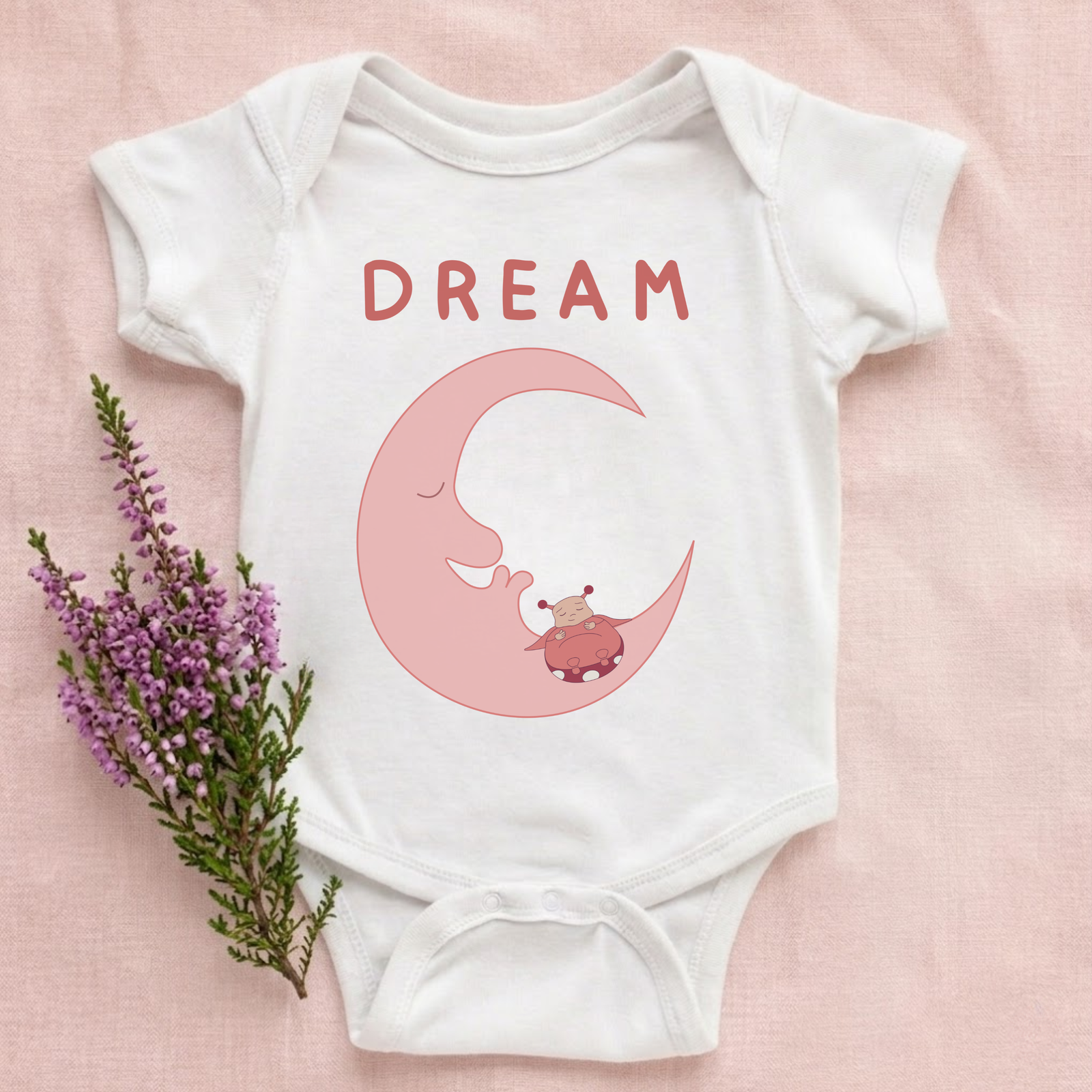 DREAM Baby Bodysuit | Bloom | Justmimmi (6-18 months)