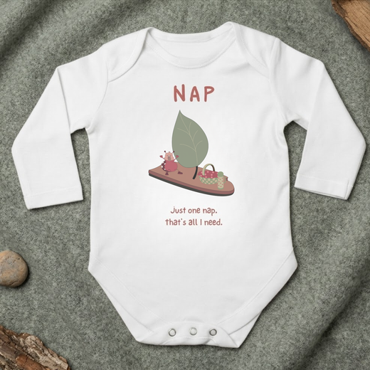 NAP Baby Bodysuit | Bloom | Justmimmi (0-6 months)
