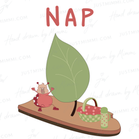 Hand-drawn NAP character illustration by Justmimmi