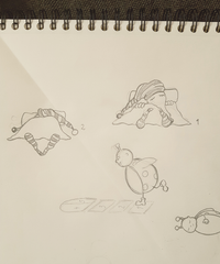 Sketch for the sweet-little-dreams illustration by Justmimmi