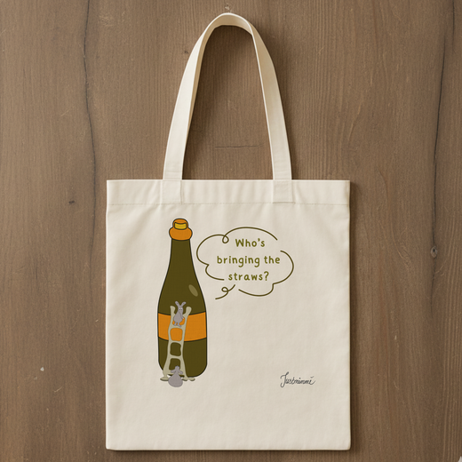 Straws — Tote Bag
