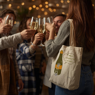 Straws — Tote Bag